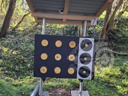 neue Scheibenständer Parcour Scheibe 7