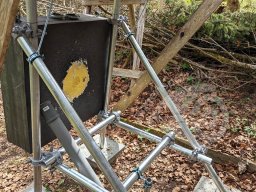 neue Scheibenständer Parcour Scheibe 8