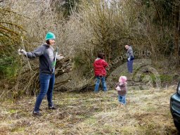 Unser neues Gelände - Aufbauarbeiten