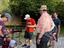 Grillnachmittag im März 2017